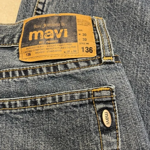Mavi Molly Flare Jeans with Button Fly.  Size 30/30 - Picture 5 of 10